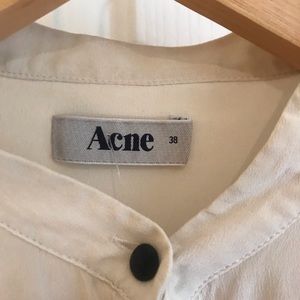 Acne silk shirt